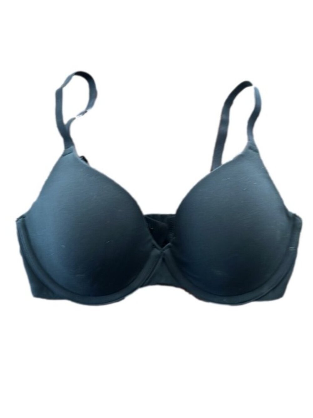 NWT Skims 32D Fits everybody tshirt bra Onyx Black MSRP $54